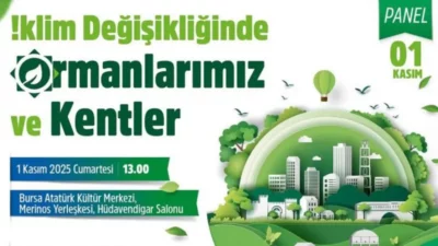 Büyükşehir Belediyesi ve Bursa Kent Konseyi iş birliğiyle düzenlenen İklim