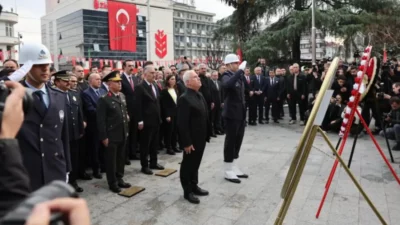 Türkiye Cumhuriyetinin kurucusu Gazi Mustafa Kemal Atatürk, ebediyete uğurlanışının 87.