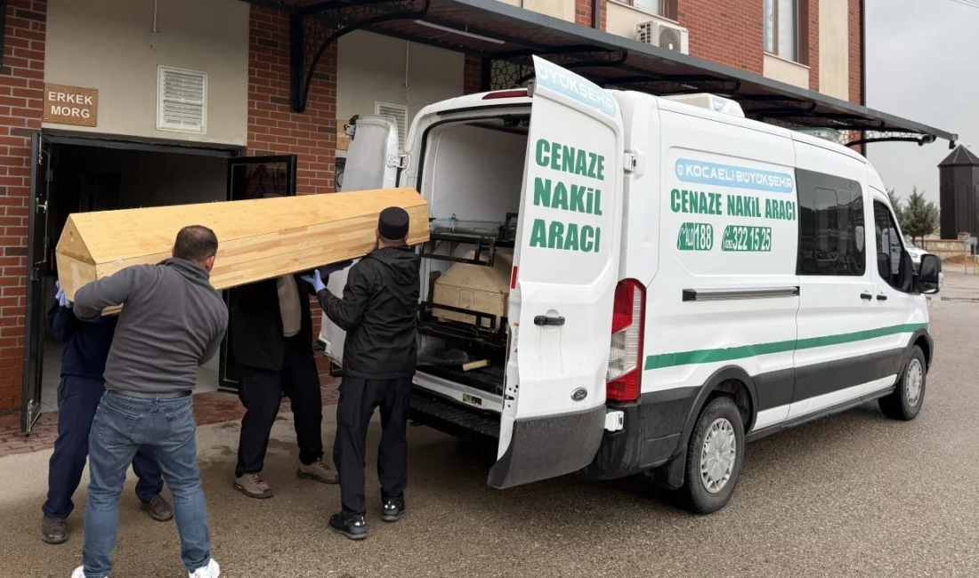 Kocaeli Büyükşehir Belediyesi, vefat eden vatandaşların cenaze nakil işlemlerini ücretsiz