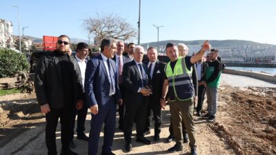 Büyükşehir Belediyesi tarafından Gemlik Körfezi kıyı bandında 47 bin metrekarelik