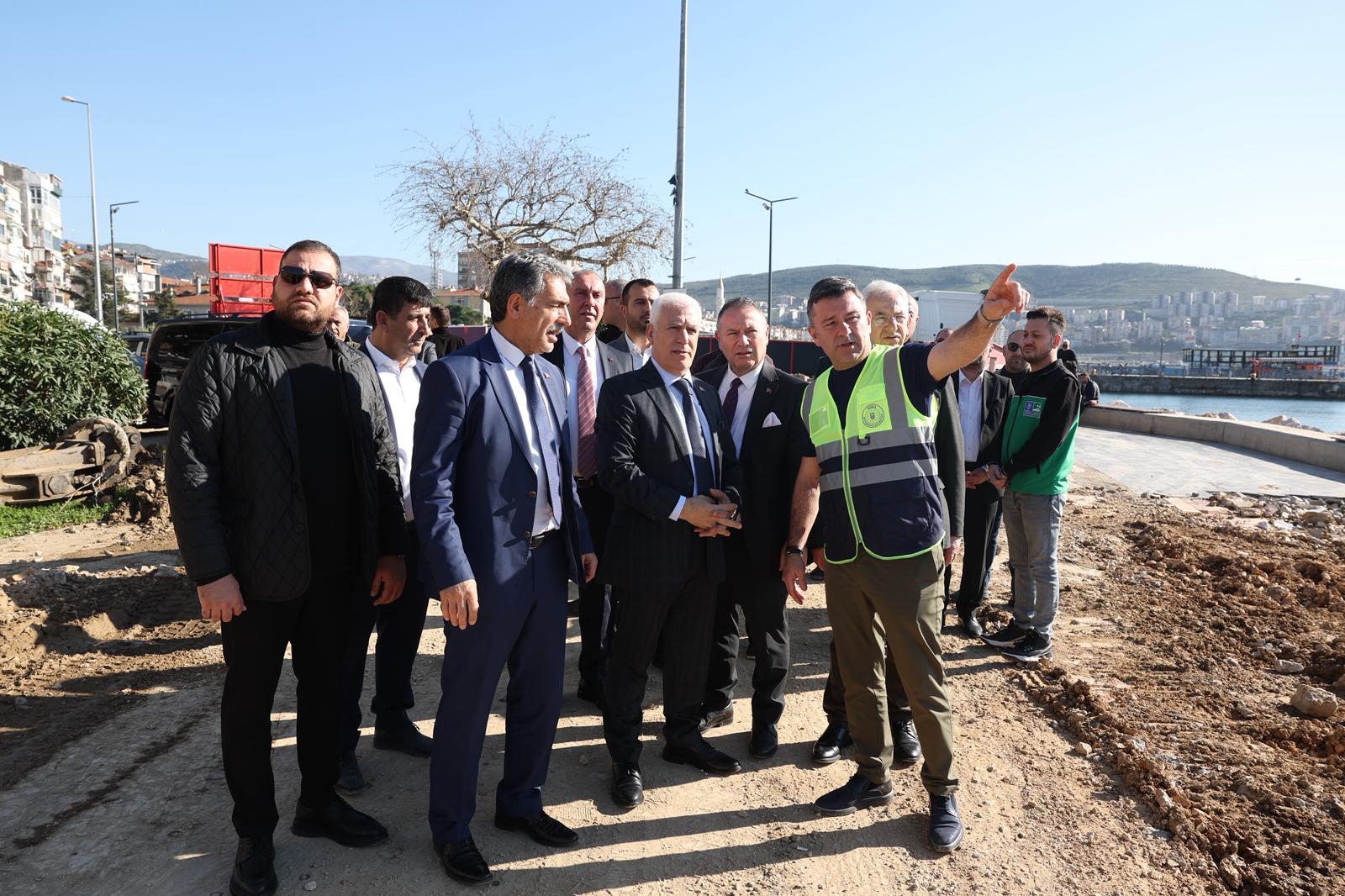 Büyükşehir Belediyesi tarafından Gemlik Körfezi kıyı bandında 47 bin metrekarelik