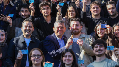 Cumhuriyet Halk Partisi Genel Başkanı Özgür Özel, İstanbul’da Boğaziçi Üniversitesi