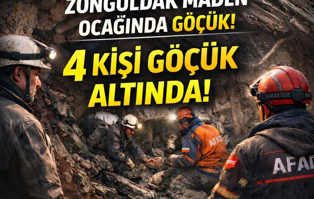 Zonguldak, Gelik'te faaliyet gösteren özel bir kömür madeni ocağında henüz