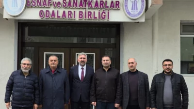 Ağrı Esnaf ve Sanatkarlar Odası Başkanlığına seçilen Arif Yıldıray Hatunoğlu’na