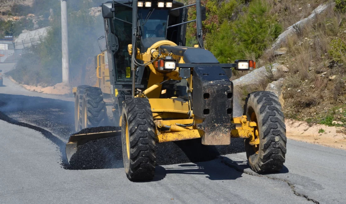 Antalya Büyükşehir Belediyesi, Alanya’da etkili olan şiddetli yağış sonrası bozulan