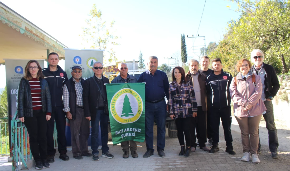 Antalya Büyükşehir Belediyesi orman yangınlarına karşı farkındalık ve bilinçlendirme çalışmalarını