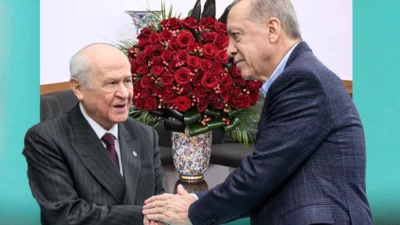 Milliyetçi Hareket Partisi (MHP) Genel Başkanı Devlet Bahçeli, Cumhurbaşkanı Recep
