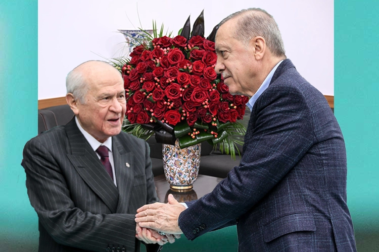 Milliyetçi Hareket Partisi (MHP) Genel Başkanı Devlet Bahçeli, Cumhurbaşkanı Recep