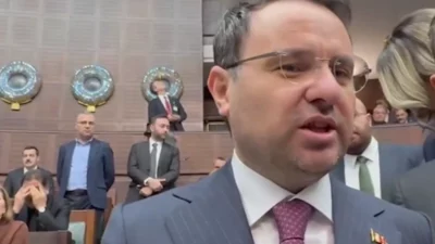 Adalet Bakanı Akın Gürlek, AK Parti TBMM Grup Toplantısı öncesinde