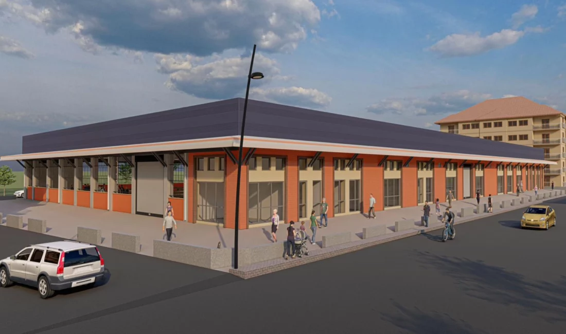 Yenişehir Belediye Başkanı Ercan Özel, ilçenin en yoğun nüfuslu bölgesi