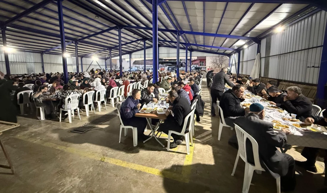 Bilecik İnhisar’da Ramazan ayının manevi atmosferi, birlik ve beraberlik tablosuna