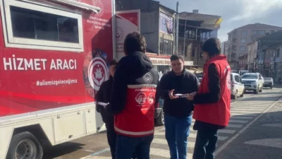 Bilecik'te Bozüyük Sosyal Hizmet Merkezi ekipleri, Yerinde Sosyal Hizmet Programı