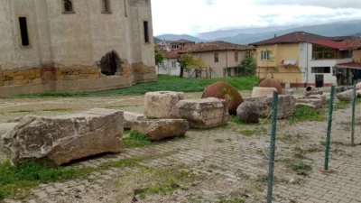 Bilecik’in Osmaneli ilçesinde Yüksek Hızlı Tren hattı güzergâhı yakınında ortaya