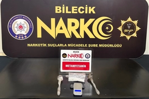 Bilecik’te uyuşturucu ile mücadele kapsamında yürütülen çalışmalar neticesinde 4 şüpheli