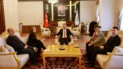 Nevşehir Belediye Başkanı Rasim Arı, Brezilya’nın Ankara Büyükelçisi Gilda Motta