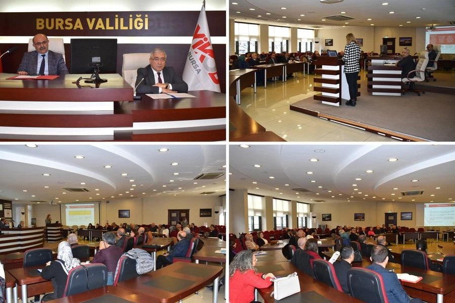 Aile ve Sosyal Hizmetler İl Müdürlüğü koordinasyonunda gerçekleştirilen toplantıda, kurumlar