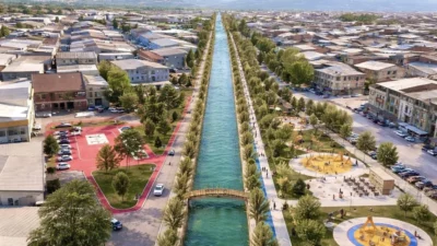 Bursa'da İnegöl Belediyesi, Kanal İnegöl projesinin ikinci etabı için çalışmalara