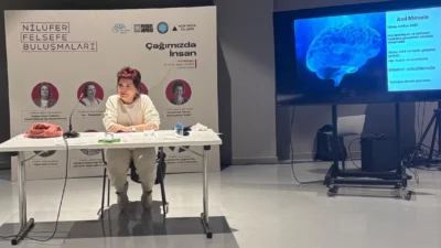 Bursa'da Nilüfer Belediyesi’nin düzenlediği Felsefe Buluşmaları’nın bu ayki konuğu Prof.