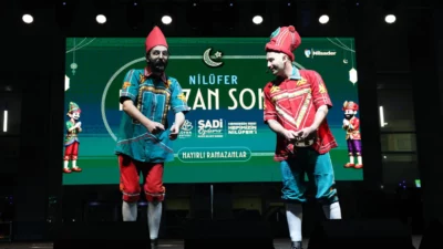 Nilüfer Belediyesi tarafından geleneksel hale getirilen Nilüfer Ramazan Sokağı, açıldı.