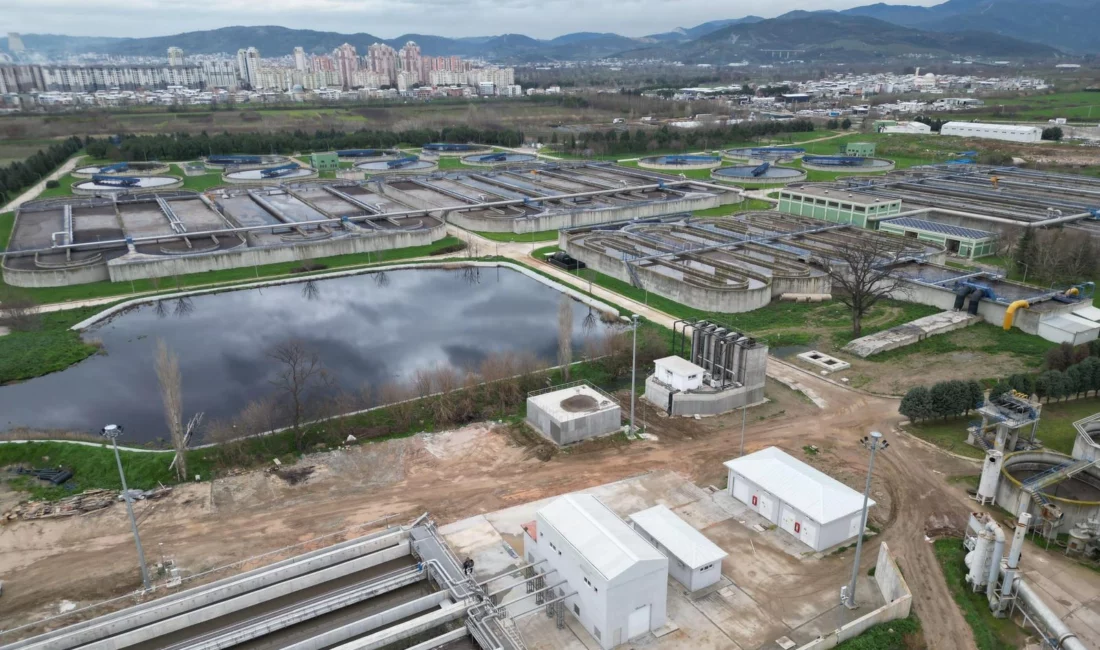 Bursa Büyükşehir Belediyesi, Doğu Atıksu Arıtma Tesisi’nin günlük kapasitesini yaklaşık