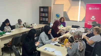 Tekirdağ Büyükşehir Belediyesi bünyesinde hizmet veren Çerkezköy Kadın Danışma Merkezi’nde