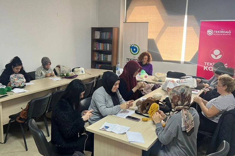 Tekirdağ Büyükşehir Belediyesi bünyesinde hizmet veren Çerkezköy Kadın Danışma Merkezi’nde