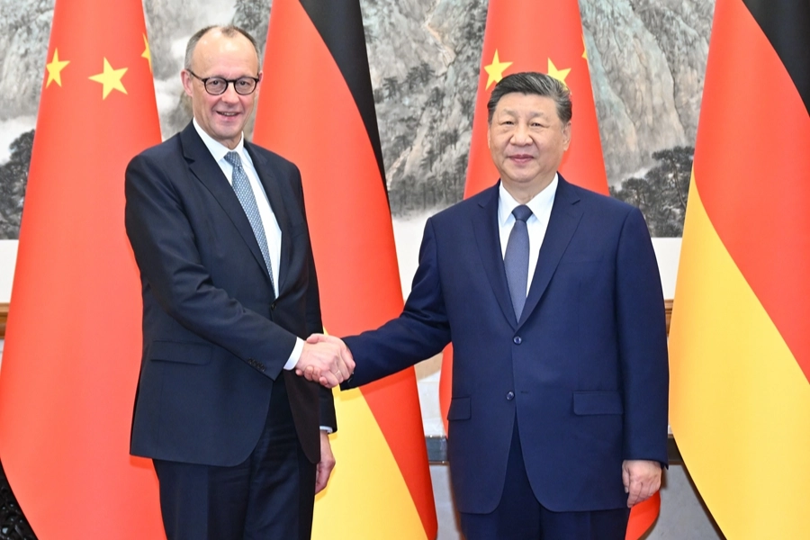 CGTN, Almanya Şansölyesi Friedrich Merz’in 25-26 Şubat tarihlerinde Çin’e gerçekleştirdiği