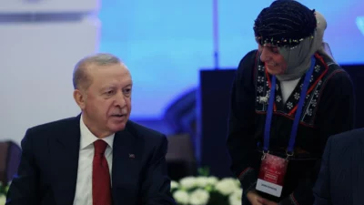 Cumhurbaşkanı Recep Tayyip Erdoğan, Haliç Kongre Merkezi’nde düzenlenen iftar programında