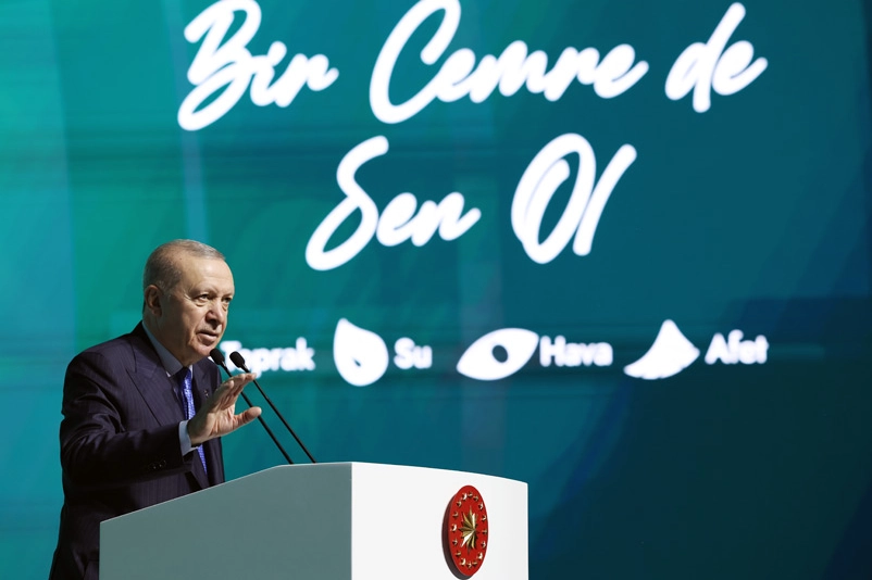 Cemre Vakfı Tanıtım Programı’na katılan Cumhurbaşkanı Recep Tayyip Erdoğan, “Bugün
