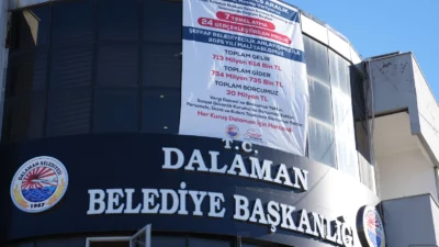 Dalaman Belediye Başkanı Sezer Durmuş, belediyenin 2024 Mart – 2025