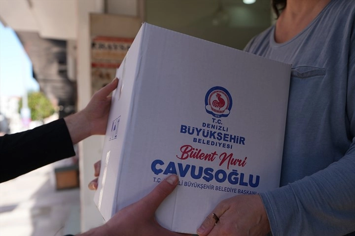 Denizli Büyükşehir Belediyesi, Ramazan ayının manevi ikliminde ihtiyaç sahibi ailelerin