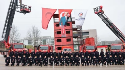 Denizli Büyükşehir Belediye Başkanı Bülent Nuri Çavuşoğlu, İtfaiye Dairesi Başkanlığı