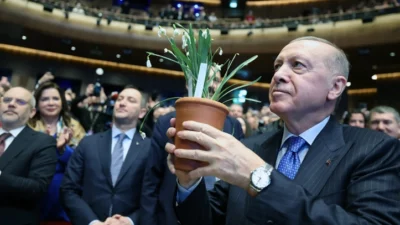 Cumhurbaşkanı Recep Tayyip Erdoğan, İstanbul AKM’de düzenlenen Cemre Vakfı Tanıtım