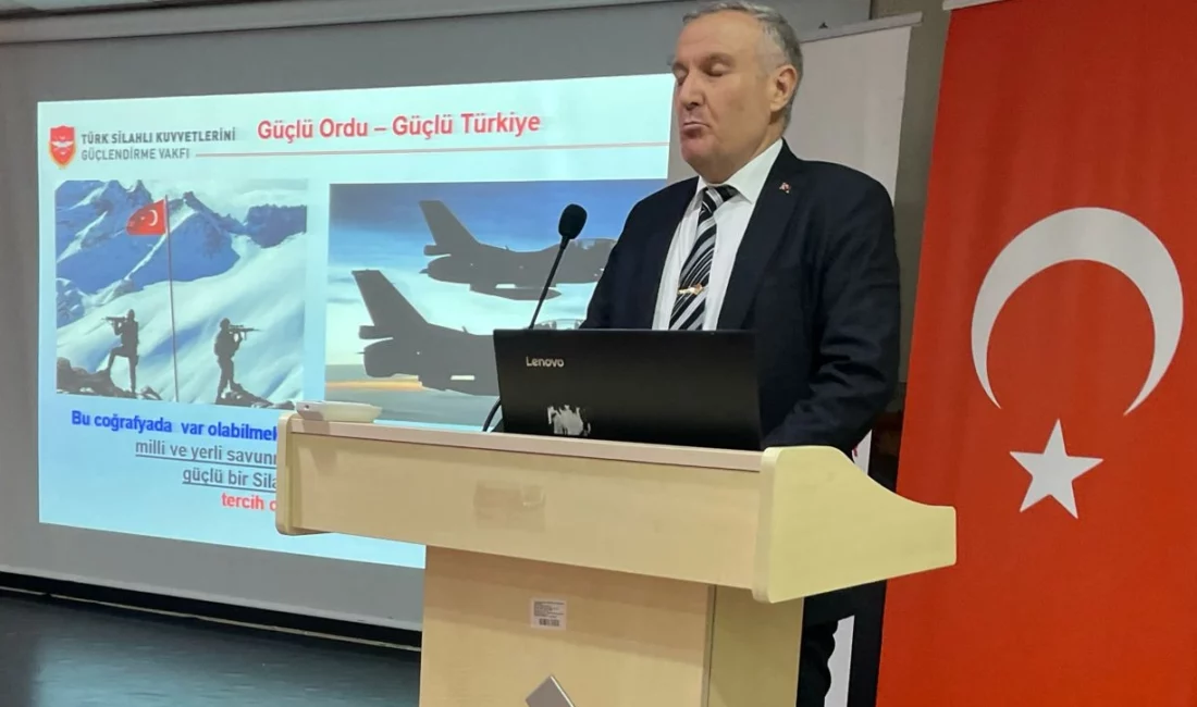 Erzurum’da düzenlenen programda Türk Silahlı Kuvvetlerinin caydırıcı gücü, yerli ve