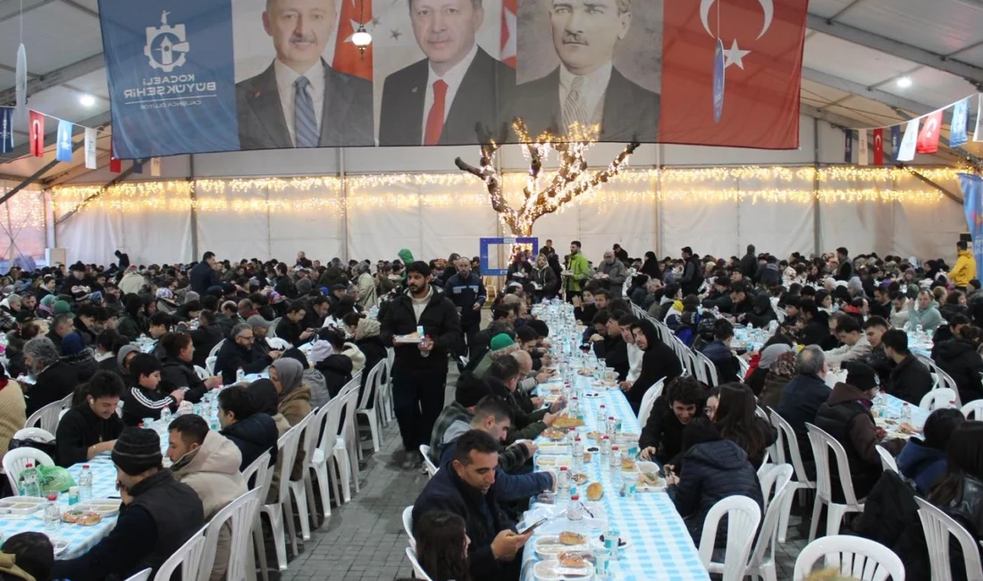 Kocaeli Büyükşehir Belediyesi, Ramazan ayının paylaşma ve dayanışma ruhunu Gebze’de