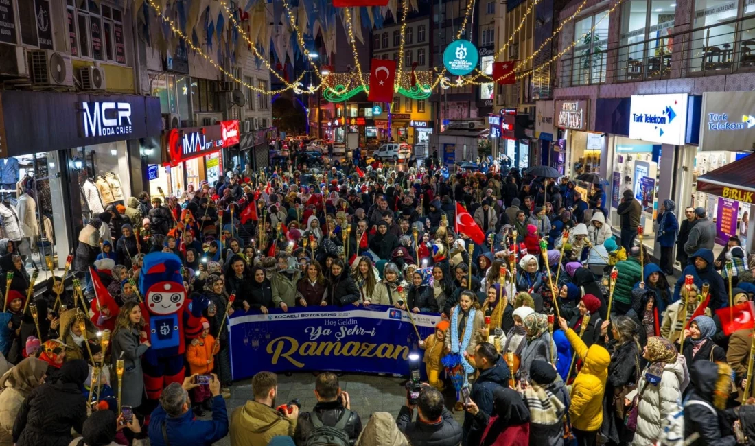 Kocaeli Büyükşehir Belediyesi, Ramazan ayının manevi atmosferini Gebze Kent Meydanı’nda