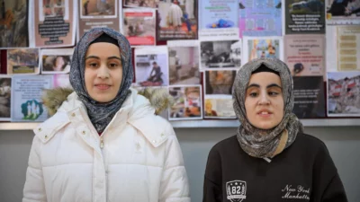 Malatya’da doğuştan görme engelli iki kız kardeş, Malatya Büyükşehir Belediyesi