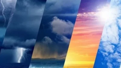 Meteoroloji’nin değerlendirmelerine göre yurt genelinde parçalı ve çok bulutlu hava