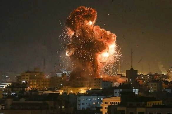 İsrail Ordusu, Ramazan ayının ilk günlerinde Lübnan’a savaş uçaklarıyla saldırdı.