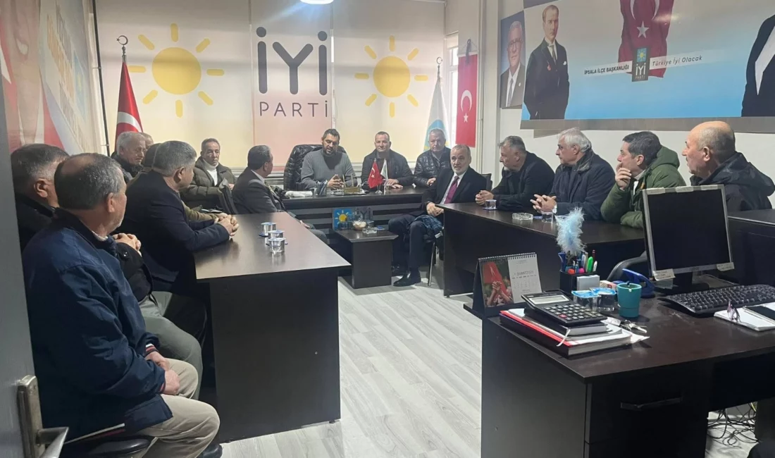 İYİ Parti Edirne Milletvekili Mehmet Akalın ve beraberindeki parti heyeti,