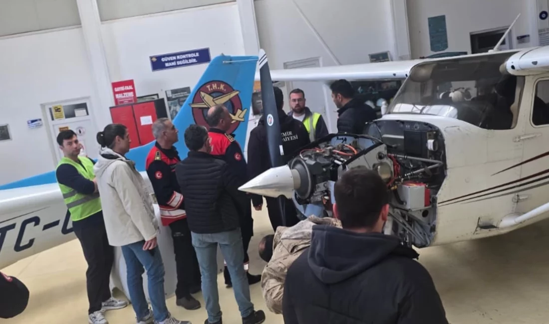 İzmir Büyükşehir Belediyesi İtfaiye Dairesi Başkanlığı, hava aracı kazalarına müdahale