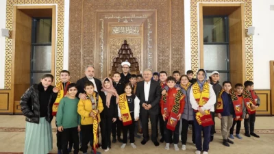 Kayseri Büyükşehir Belediye Başkanı Dr. Memduh Büyükkılıç, İl Jandarma Komutanlığı