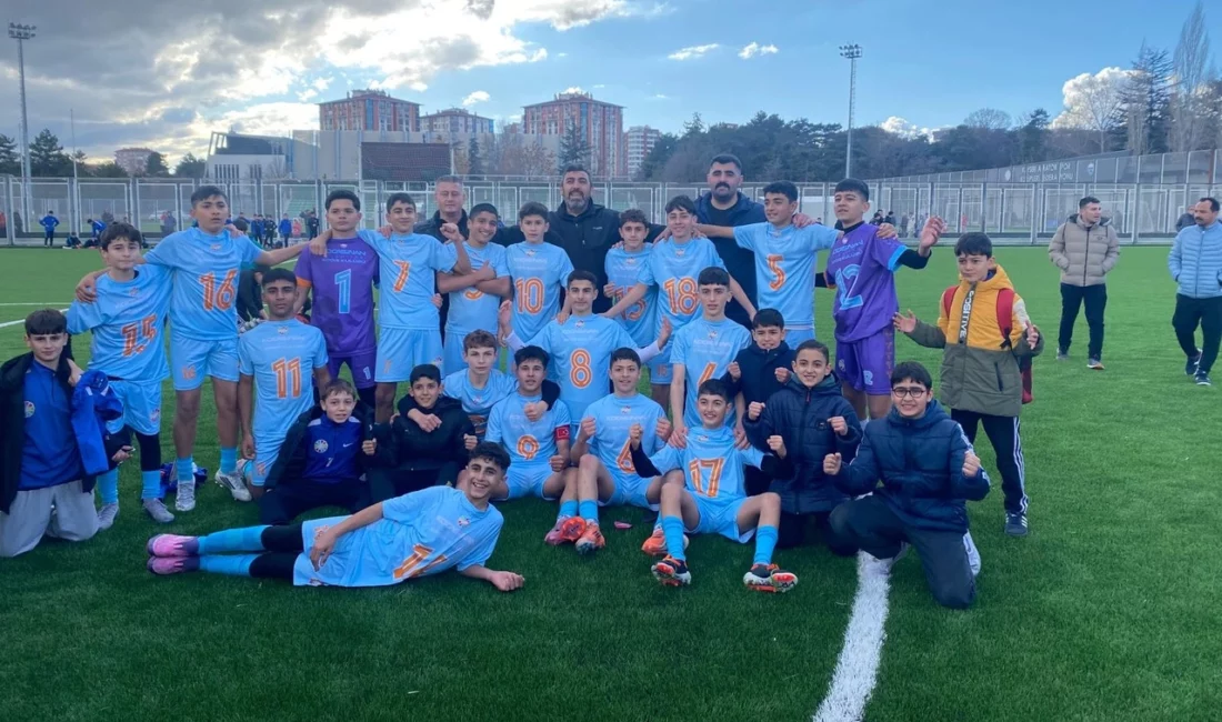 Kayseri’de altyapı futbolunun gururu olan Kocasinan Belediye Spor, U14 Ligi’nde