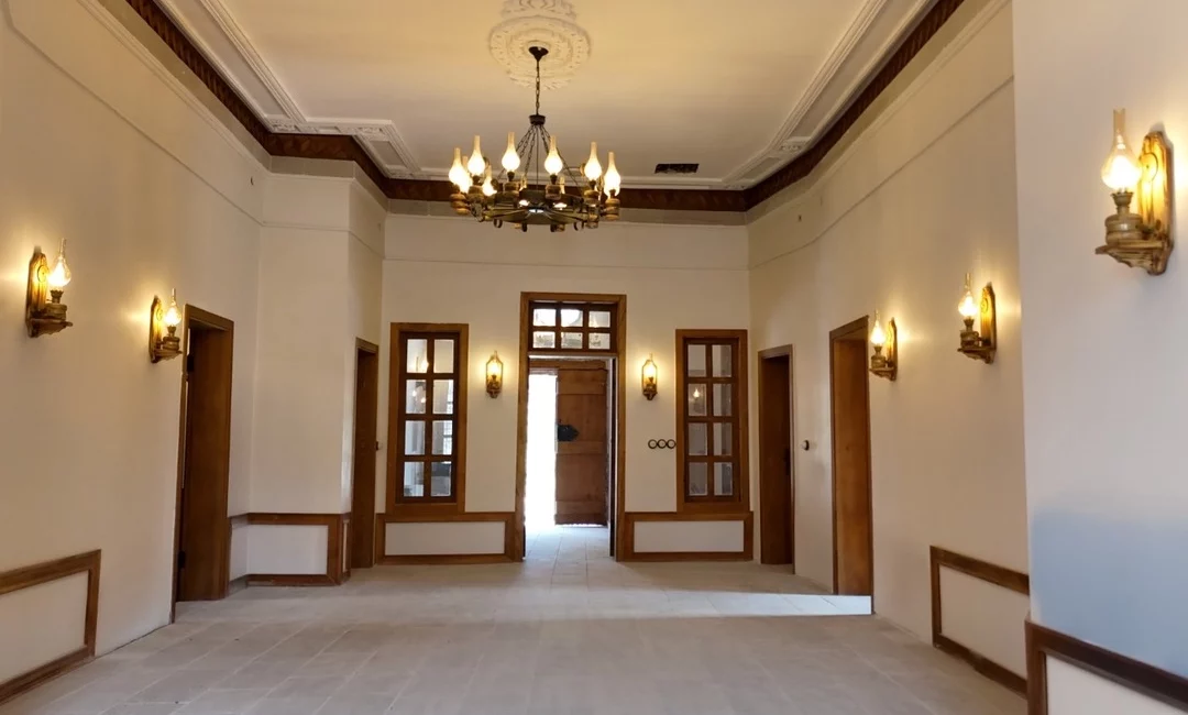 Germir Mahallesi’nde bulunan Tarihi Bakkaloğlu Konağı’nı restore eden Kayseri Melikgazi
