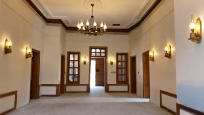 Germir Mahallesi’nde bulunan Tarihi Bakkaloğlu Konağı’nı restore eden Kayseri Melikgazi