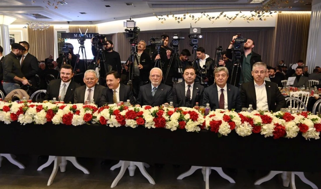 Kayseri OSB Başkanı Mehmet Yalçın, Geleneksel İftar Programında sanayicilere hitabında önemli