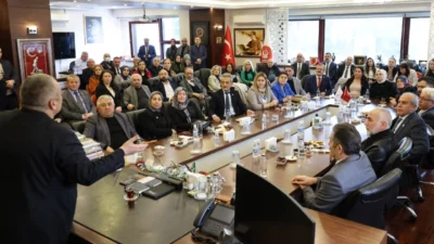 Keçiören Muhtarlar Derneği Başkanı ve Aşağı Eğlence Mahalle Muhtarı Muhammet