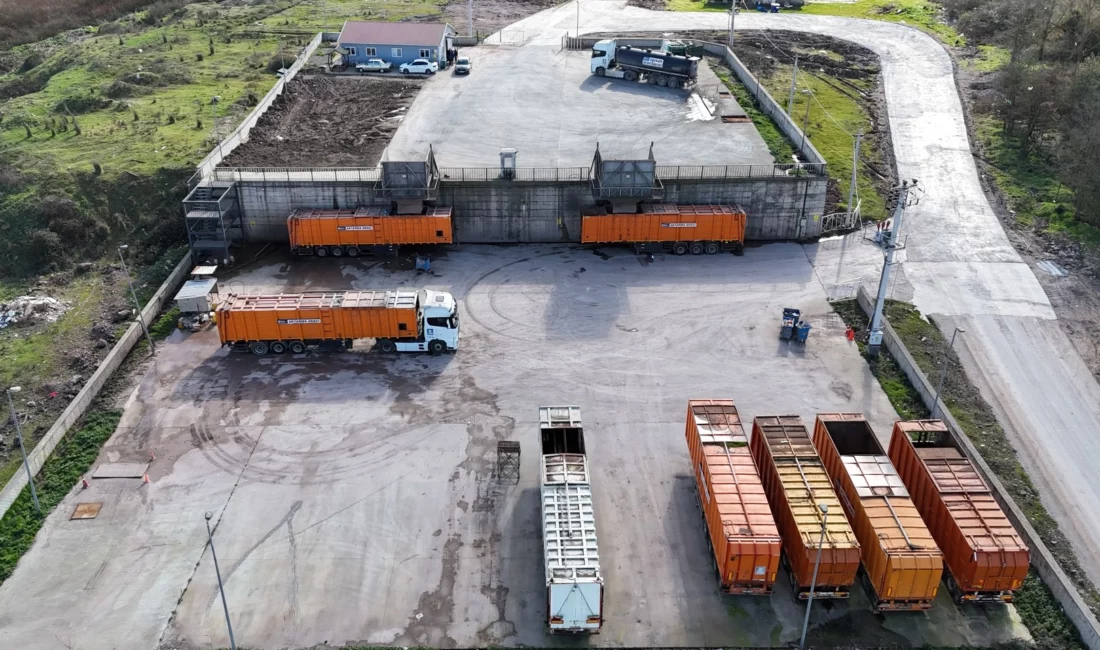Kocaeli Büyükşehir Belediyesi, katı atık aktarma istasyonları ve bertaraf tesisinde