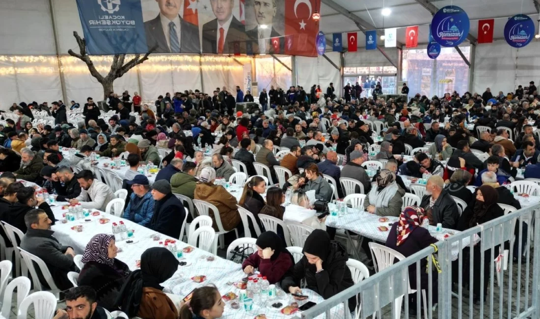 Kocaeli Büyükşehir Belediyesi, Ramazan ayının birlik, beraberlik ve dayanışma ruhunu