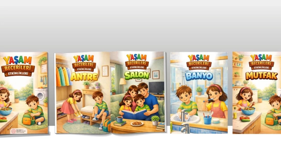 Milli Eğitim Bakanlığı'nca yayımlanan Yaşam Becerileri Etkinlikleri Kitabı ile özel